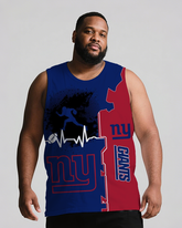 Sports Men's Big & Tall Sleeveless Shorts Two-piece